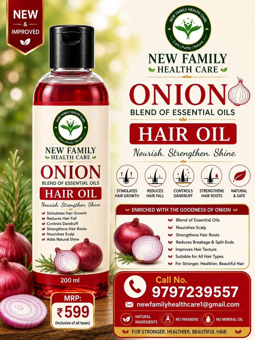 Onion Hair Oil