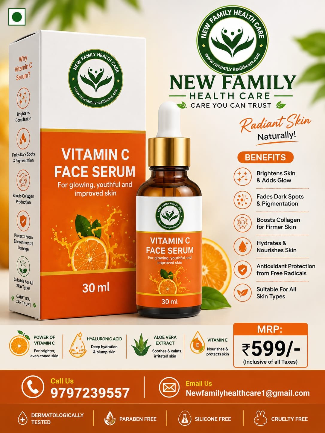 Vitamin C Face Serum
