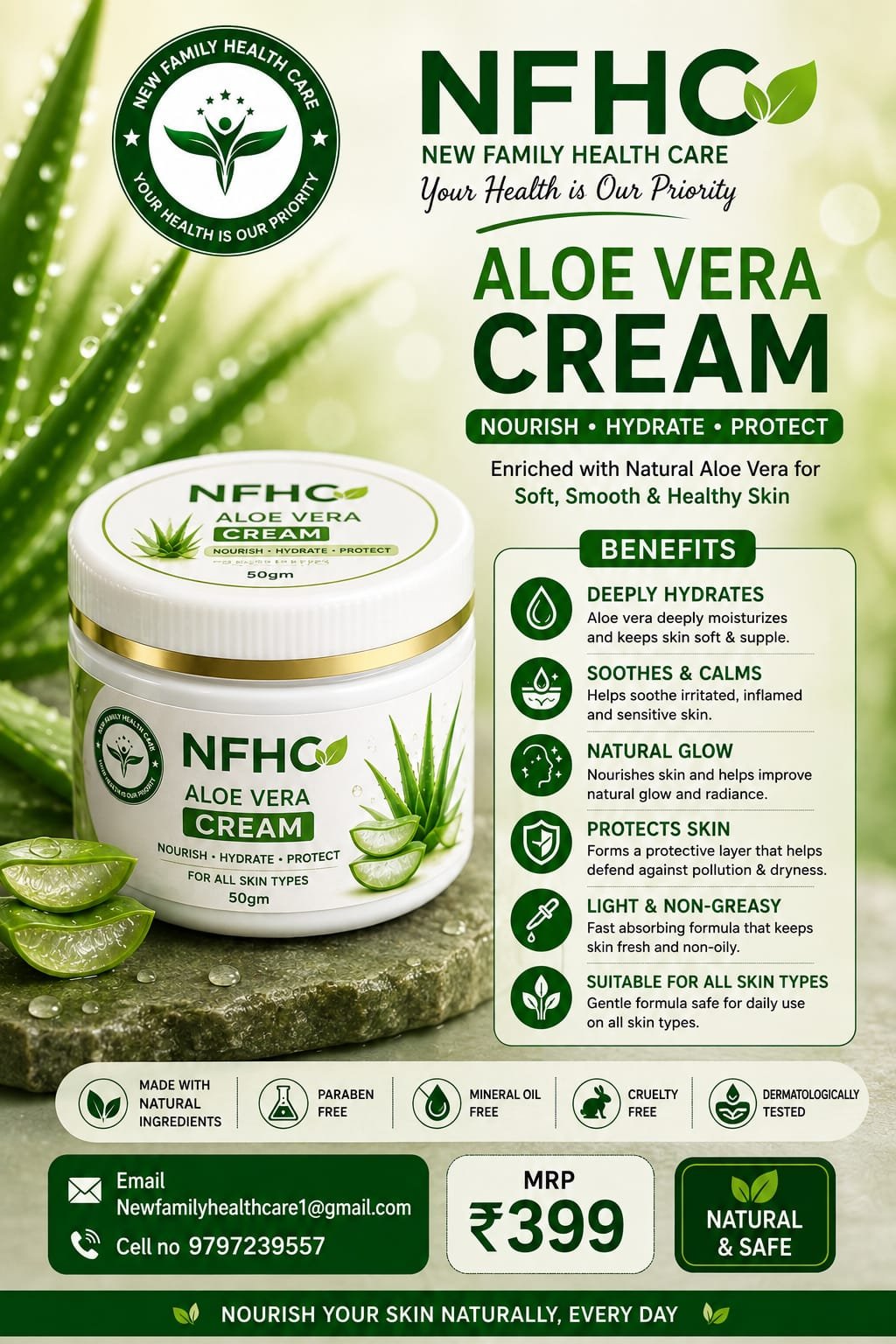 Aloe Vera Cream
